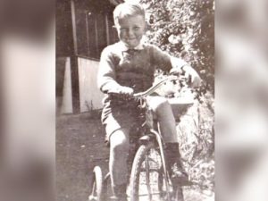 Tim Gibbes as a child in Longueville, near Sydney in New South Wales